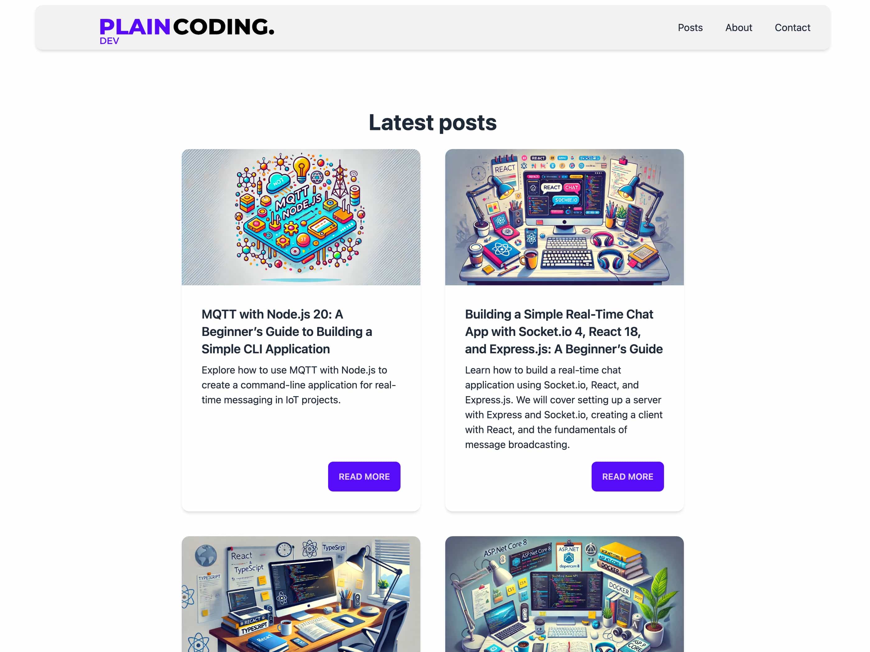 PlainCoding.dev blog