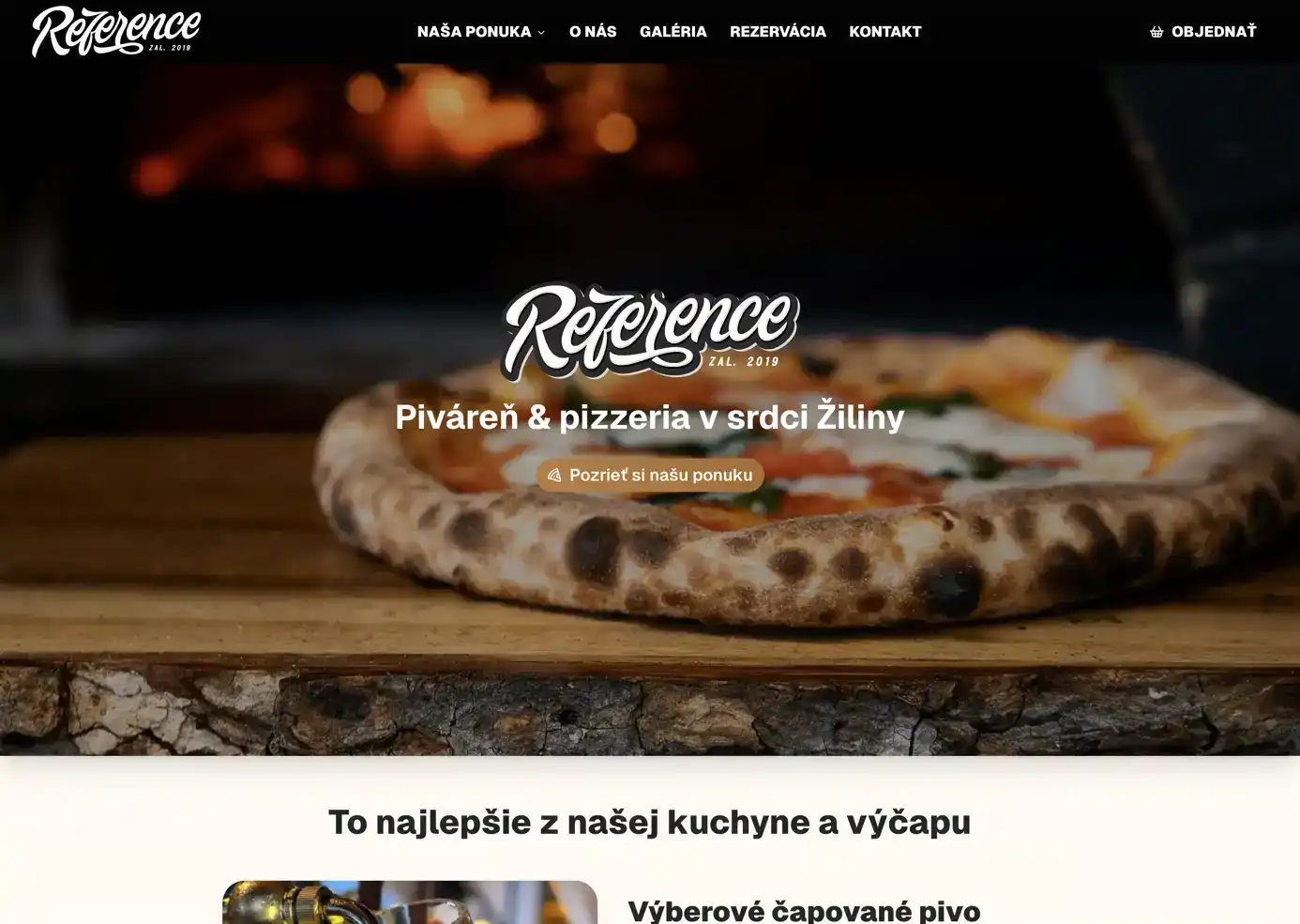 Webová aplikácia Reference